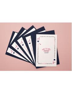 Carte Postale à Gratter -  Annonce Grossesse (Pack 5 Cartes) 2