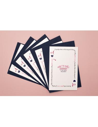 Carte Postale à Gratter -  Annonce Grossesse (Pack 5 Cartes)