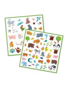 160 Stickers Animaux 2