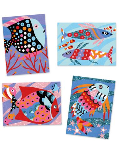 Sables Colorés - Arcs-en-Ciel de Poissons