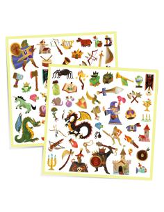 Stickers Métalisés - Médiéval Fantastique 2