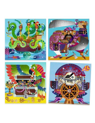 Tableaux à Métalliser - A l'Abordage