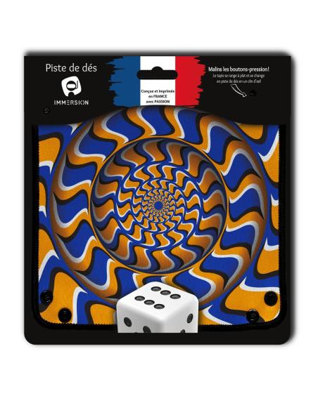 Piste de dés néoprène - Abstract Round Frame