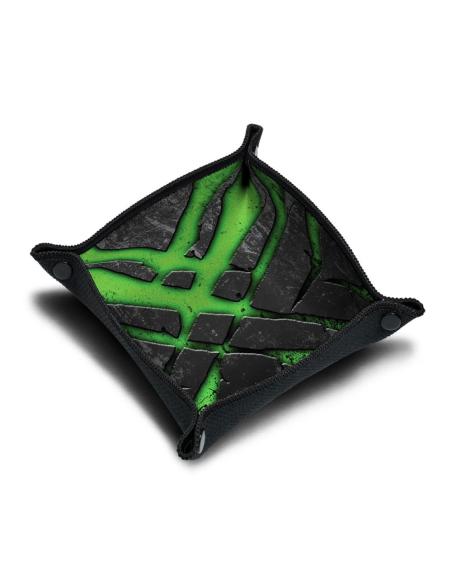 Piste de dés néoprène - Cracked Metal