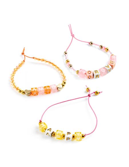 Perles Alphabet - Or