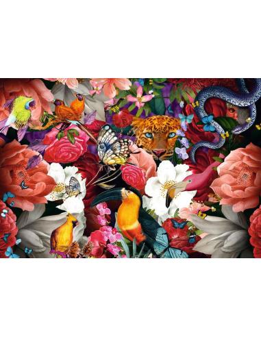 Puzzle (300 pcs) - Puzzle Moment Fleurs Tropicales